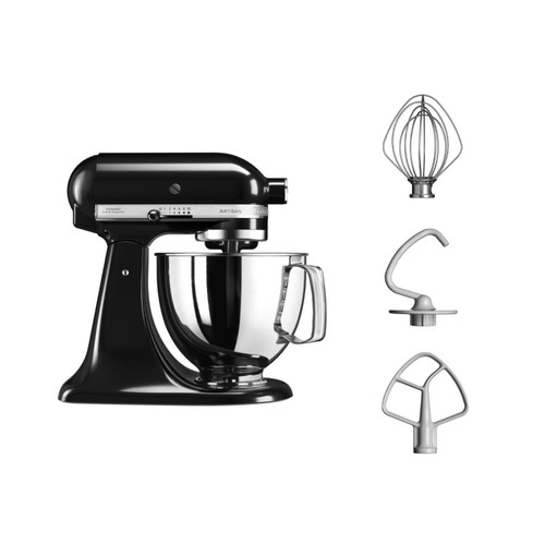Kitchenaid Artisan 4.8l Stand Mixer 125 Onyx Black thumbnail 2