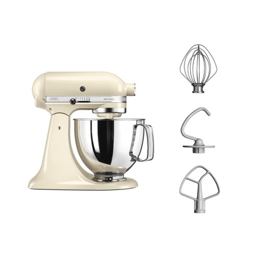 Kitchenaid Artisan 4.8l Stand Mixer 125 Almond Cream thumbnail 2