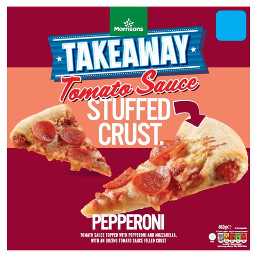 Morrisons Tomato Sauce Filled Crust Pepperoni Pizza