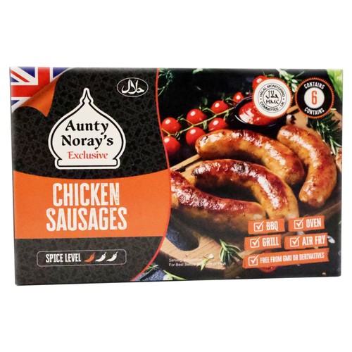 Aunty Noray's Spicy Chicken Sausages 