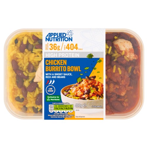 Applied Nutrition High Protein Chicken Burrito Bowl   400g