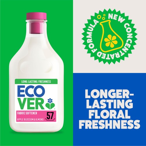 Ecover Fabric Softener Concentrated Apple Blossom & Almond  thumbnail 4