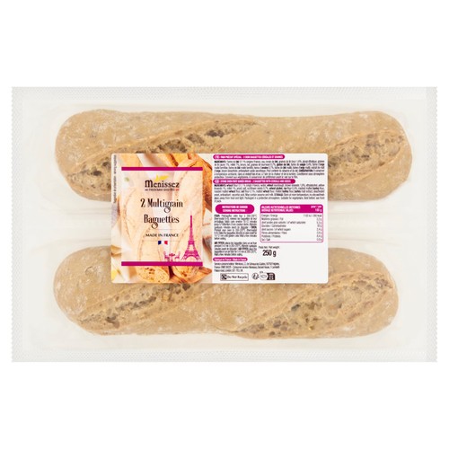 Menissez Multigrain Baguettes With Sourdough 