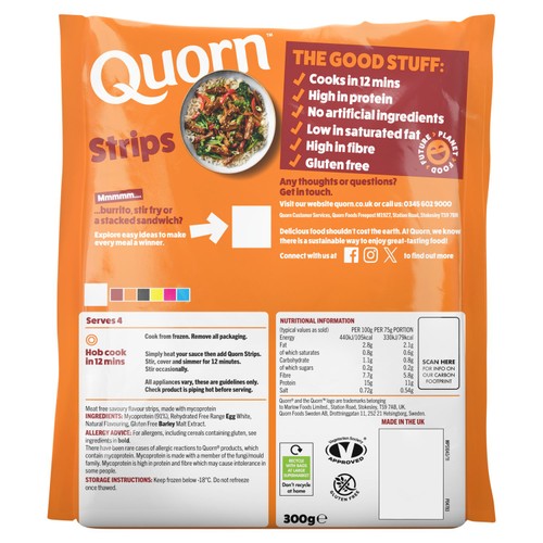 Quorn Vegetarian Strips  thumbnail 4