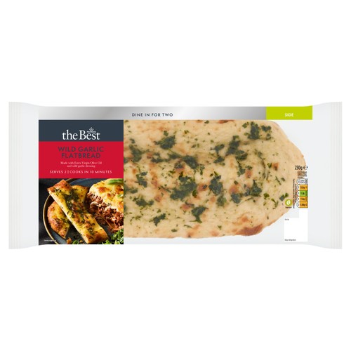 (VDI) Morrisons The Best Flatbread With Wild Garlic 225g thumbnail 2