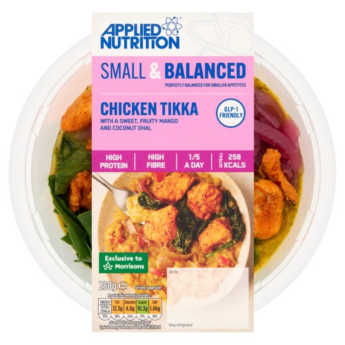 Applied Nutrition GLP-1 Friendly Chicken Tikka With Mango And Coconut Dhal