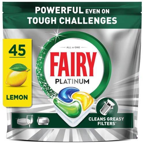 Fairy Platinum Dishwasher Tablets Lemon