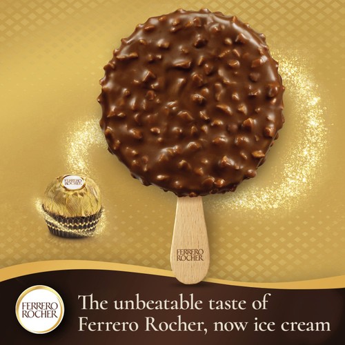 Ferrero Rocher Ice Cream   3 x 90ml thumbnail 4