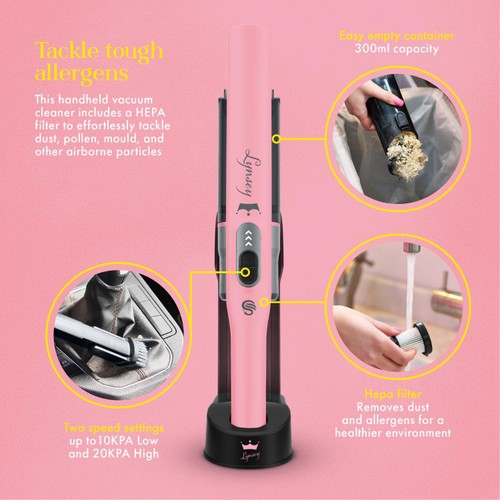 Swan 14.8v Cordless Handheld Pets Vacuum thumbnail 10