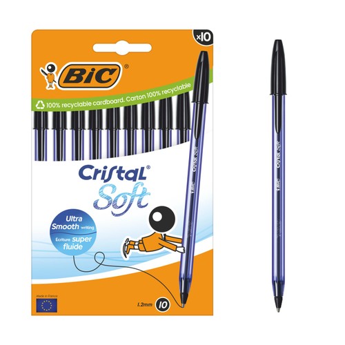 Bic Cristal Soft Black 