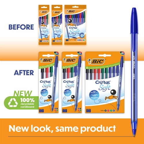 Bic Cristal Soft Black  thumbnail 2