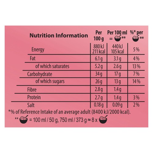 Carte D'or Sundae Strawberry Ice Cream Tub 750ml thumbnail 2