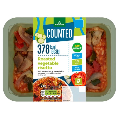 Morrisons Calorie Counted Veg Risotto 
