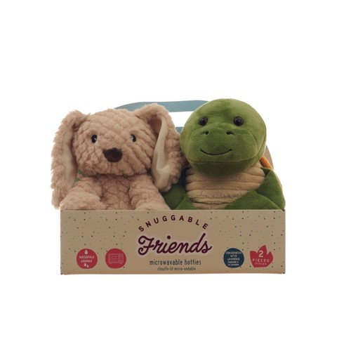 Aroma Home Friends Tortoise & Hare Snuggable Hotties