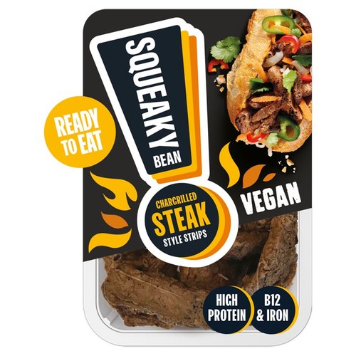 Squeaky Bean Chargrilled Steak Pieces 120g