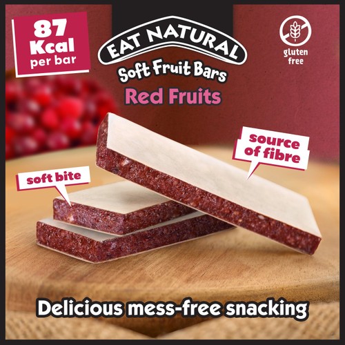 Eat Natural Soft Fruit Bars Red Fruits thumbnail 2