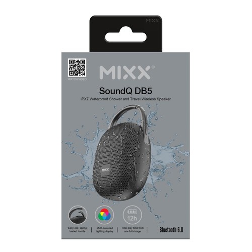 Mixx Soundq Dbs Waterproof Shower / Travel Speaker