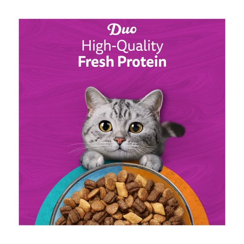 Whiskas 1+ Cat Food Complete Dry Duo Surf & Turf 800g thumbnail 3