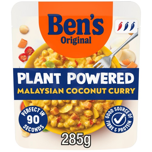 Ben's Original Plant Powered Malaysian Coconut Curry 285g