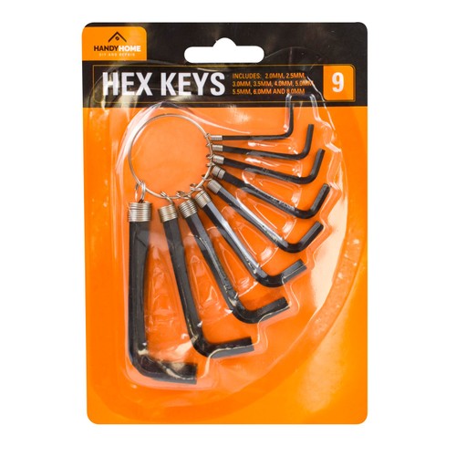 Hex Keys 9 Pack