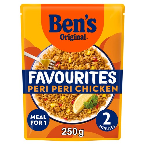 Ben's Original Favourites Peri Peri Chicken Ready Meal    250g