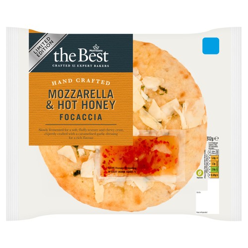 Morrisons The Best Mozzarella & Hot Honey Focaccia 