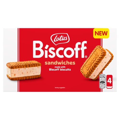 Lotus Biscoff Ice Cream Sandwich 