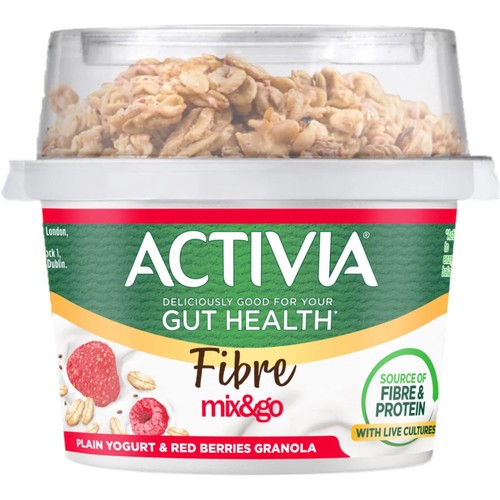 Activia Fibre Yogurt & Red Berries Granola   165g thumbnail 2