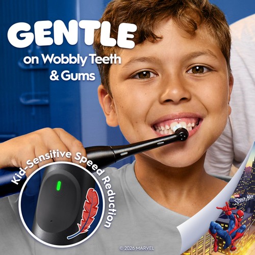 Oral-B Io2 Junior Spiderman Edition Electric Toothbrush thumbnail 4