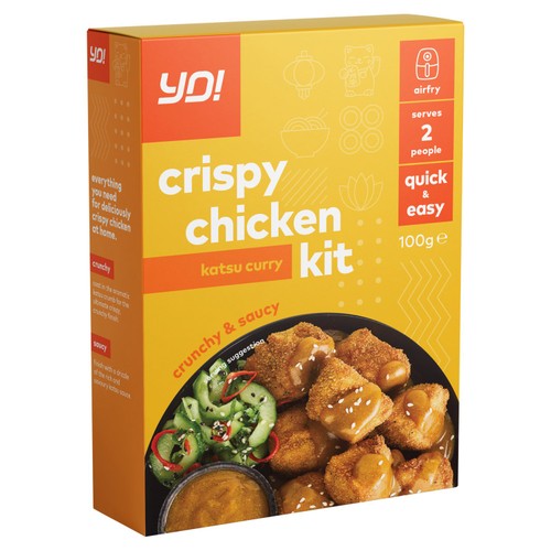 Yo! Katsu Crispy Chicken Kit 100g