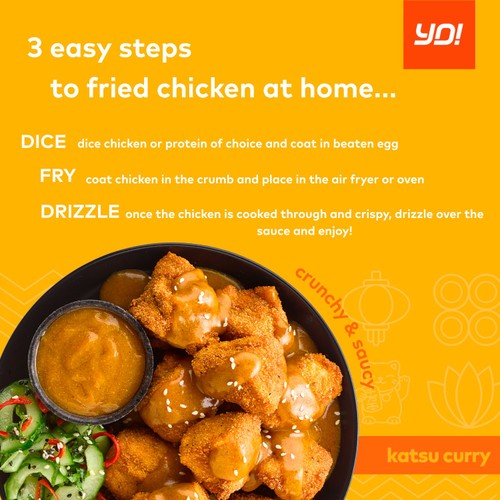 Yo! Katsu Crispy Chicken Kit 100g thumbnail 2