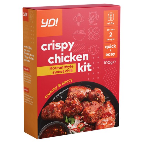 Yo! Korean Crispy Chicken Kit 100g