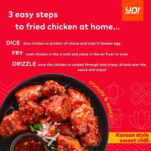Yo! Korean Crispy Chicken Kit 100g thumbnail 2