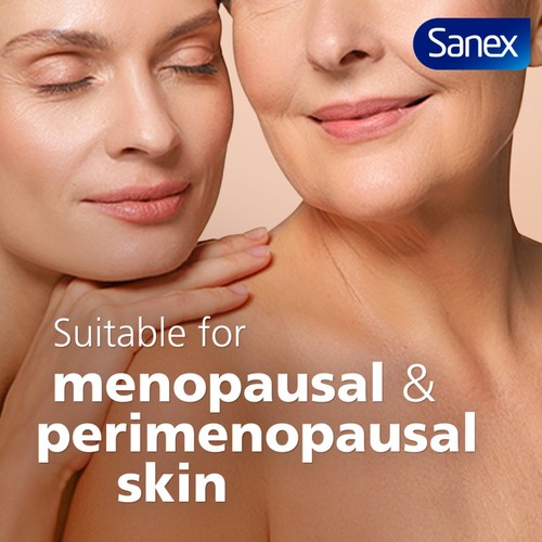 Sanex Expert Skin Health Plus Menopause Shower Gel Body Wash thumbnail 2