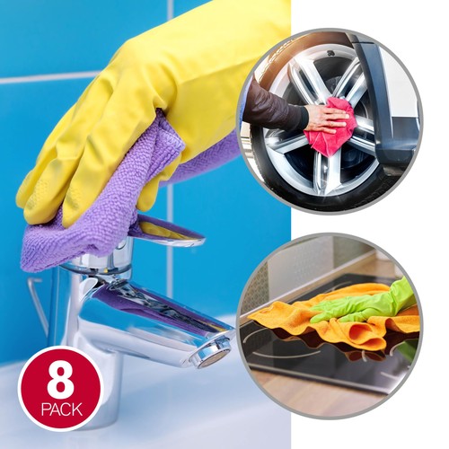 Dirt Devil Microfibre Cloth 8 Pack thumbnail 3