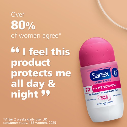 Sanex Derma Care Menopause Roll-On Deodorant  thumbnail 5