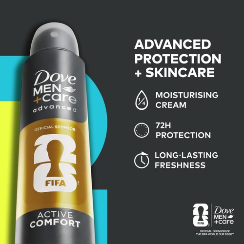 Dove For Men Anti-Perspirant Deodorant Active Comfort thumbnail 2