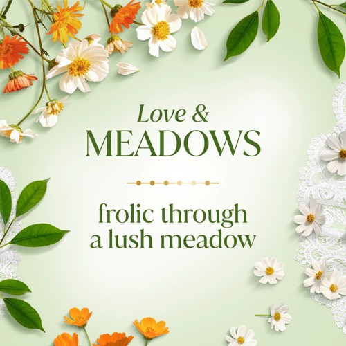 Dove Body Wash Love & Meadows Limited Edition 400ml thumbnail 2