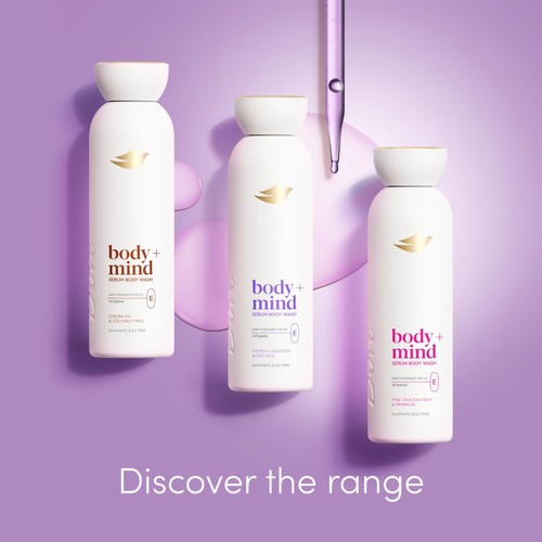 Dove Body Wash French Lavender & Oat Milk 350ml thumbnail 5