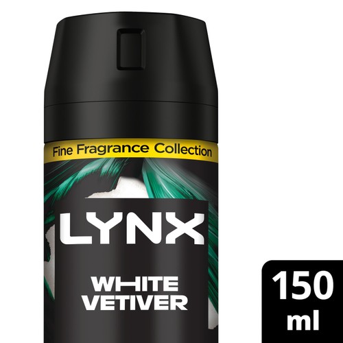 Lynx Body Spray White Vetiver 