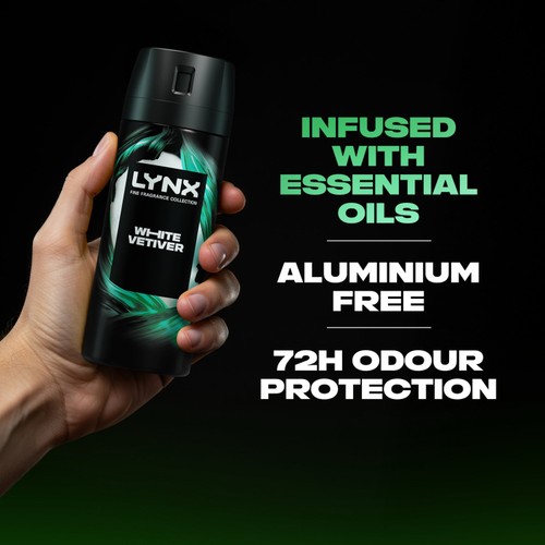 Lynx Body Spray White Vetiver  thumbnail 2