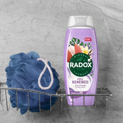 Radox Shower Gel Feel Renewed 450ml thumbnail 3