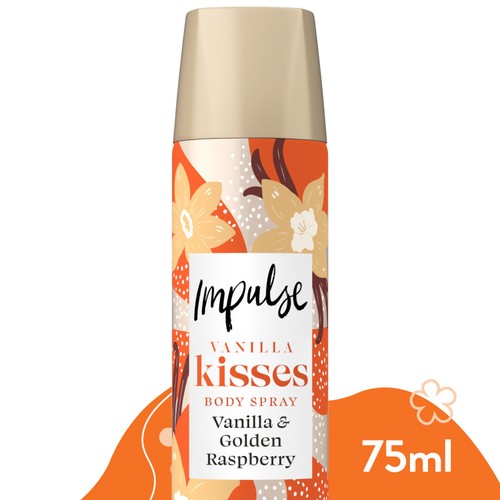 Impulse Vanilla Kisses Body Spray 