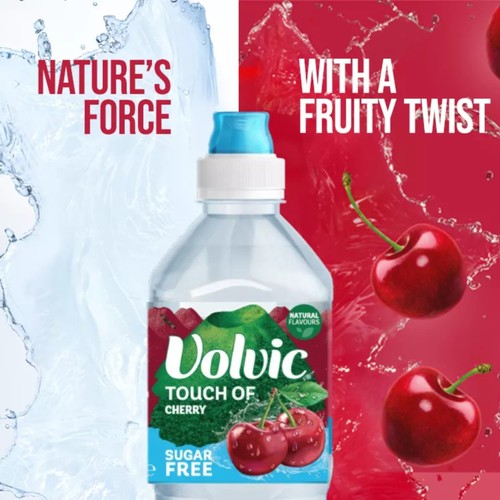 Volvic Touch Of Cherry Still Sugar Free Flavoured Water  thumbnail 2