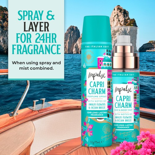 Impulse Capri Charm Body Spray  thumbnail 5