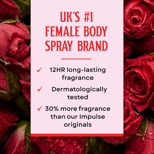 Impulse Roma Rossa Body Spray  thumbnail 3