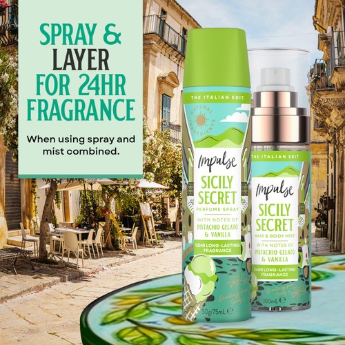 Impulse Sicily Secret Body Spray 75ml thumbnail 5