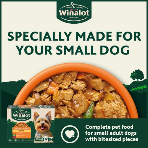 Winalot Meaty Chunks Small Dog Mixed In Jelly Dog Food  thumbnail 2