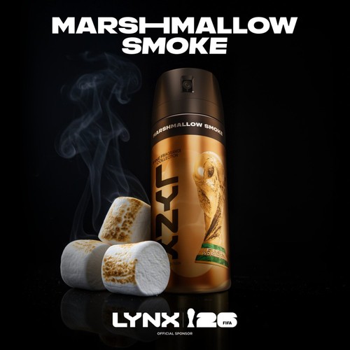 Lynx Body Spray Marshmallow Smoke  thumbnail 3