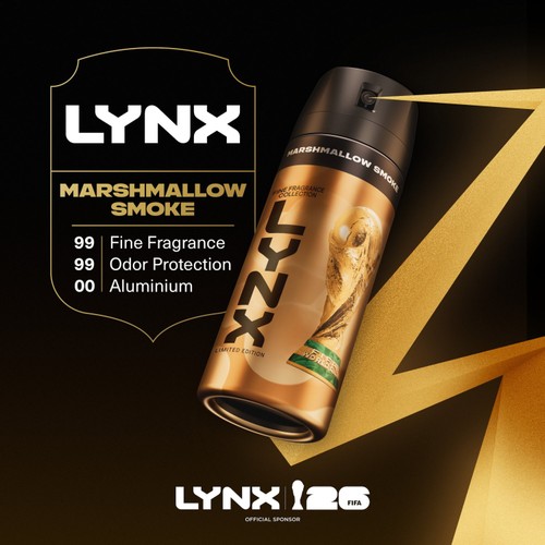 Lynx Body Spray Marshmallow Smoke  thumbnail 5